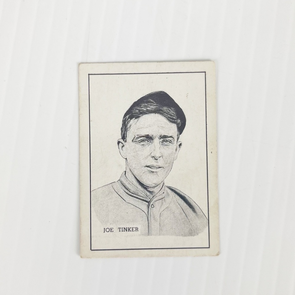 Vintage 1950 Callahan Hall of Fame Joe Tinker Baseball Trading Card